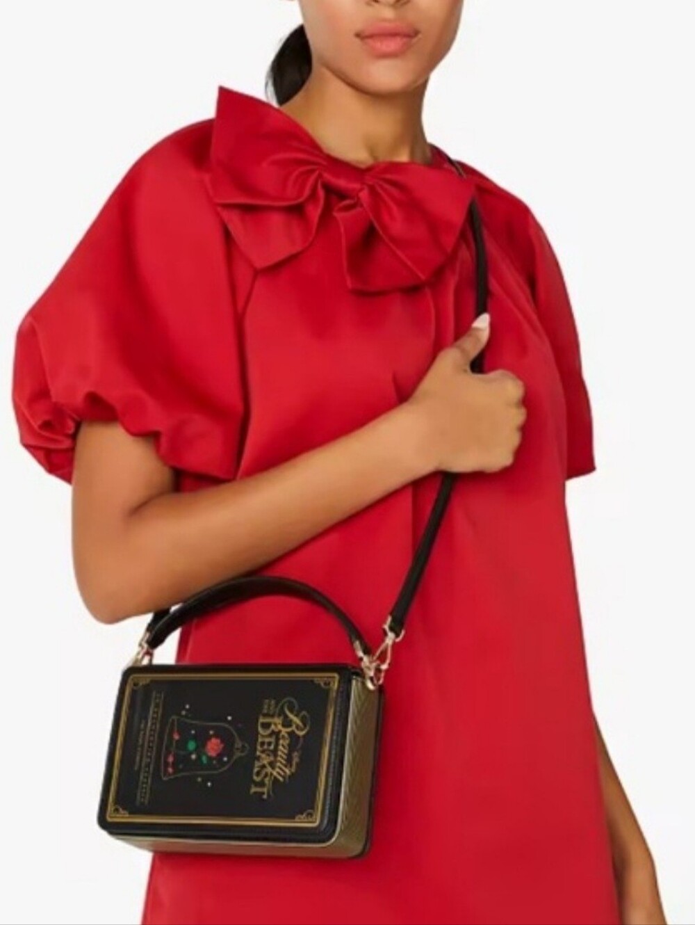 ♠️Kate Spade New York X Disney Beauty and the Beast 3D Book Box Crossbody